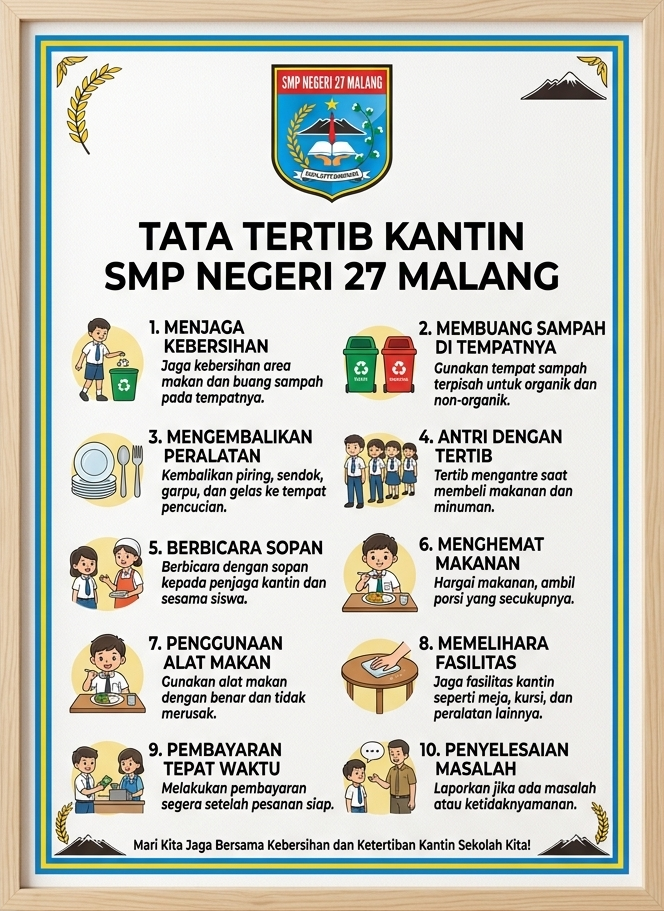 Tata Tertib Kantin